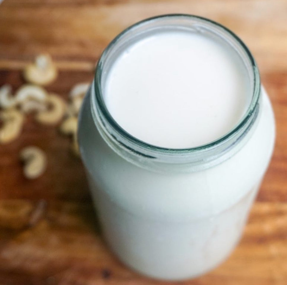Homemade Cashew Milk Recipe