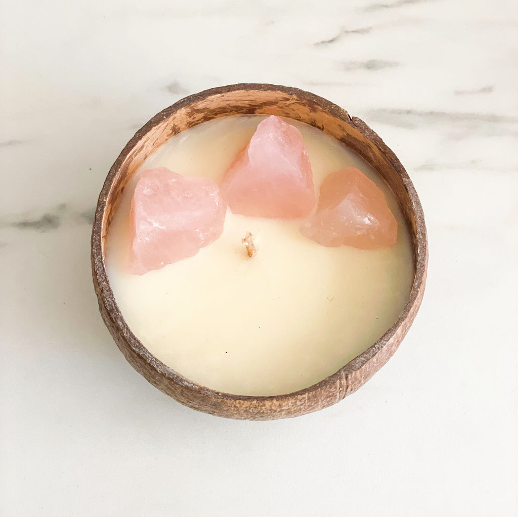 Crystal Coconut Candle - GiveMeCocos