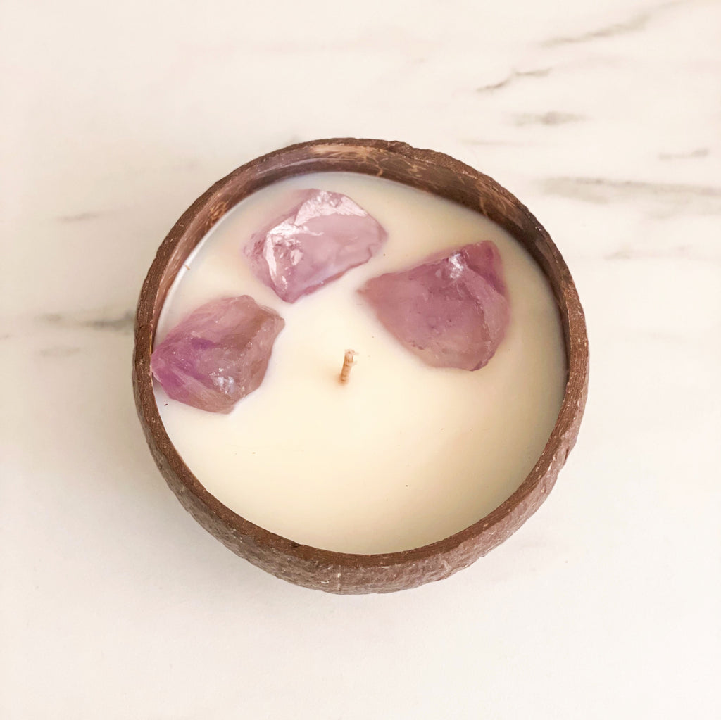 Crystal Coconut Candle - GiveMeCocos