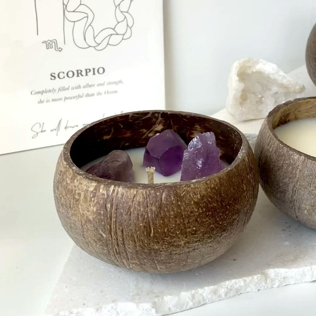 Crystal Candles - Coconut Candles - GiveMeCocos